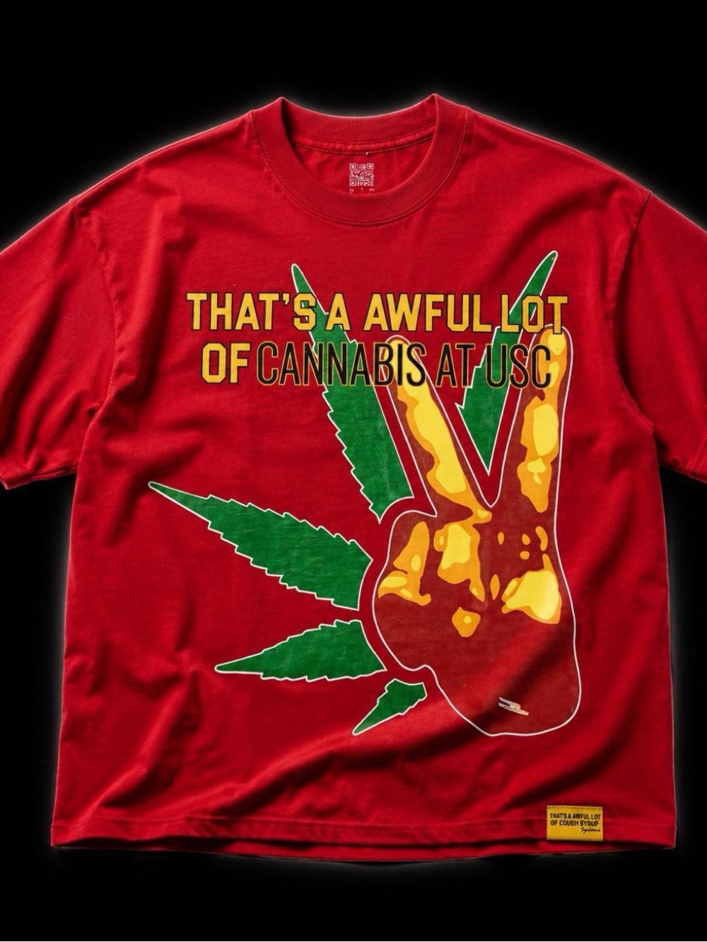 That’s A Awful Lot Of Cough Syrup x USC Special Drop Tee - Size L - NWT
